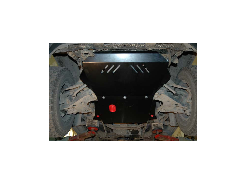 Skid plate for Nissan Terrano, 2 mm steel (engine + gear box)