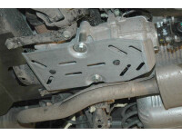 Skid plate for Nissan X-Trail 2007-, 2,5 mm steel (rear...