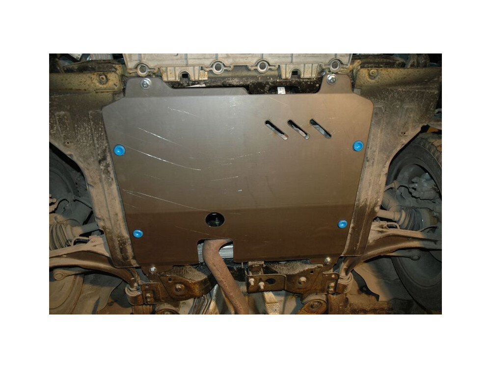Skid plate for Opel Astra J, 2 mm steel (engine)