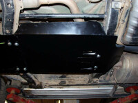 Skid plate for Opel Frontera B, 2 mm steel (gear box)