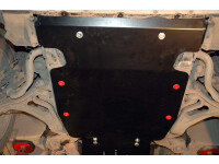 Skid plate for Porsche Cayenne, 2,5 mm steel (engine)
