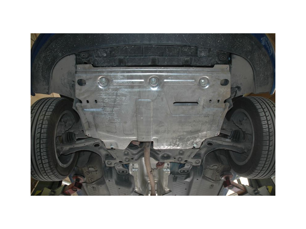 Skid plate for Seat Ibiza 2013-, 4 mm aluminium (engine + gear box)