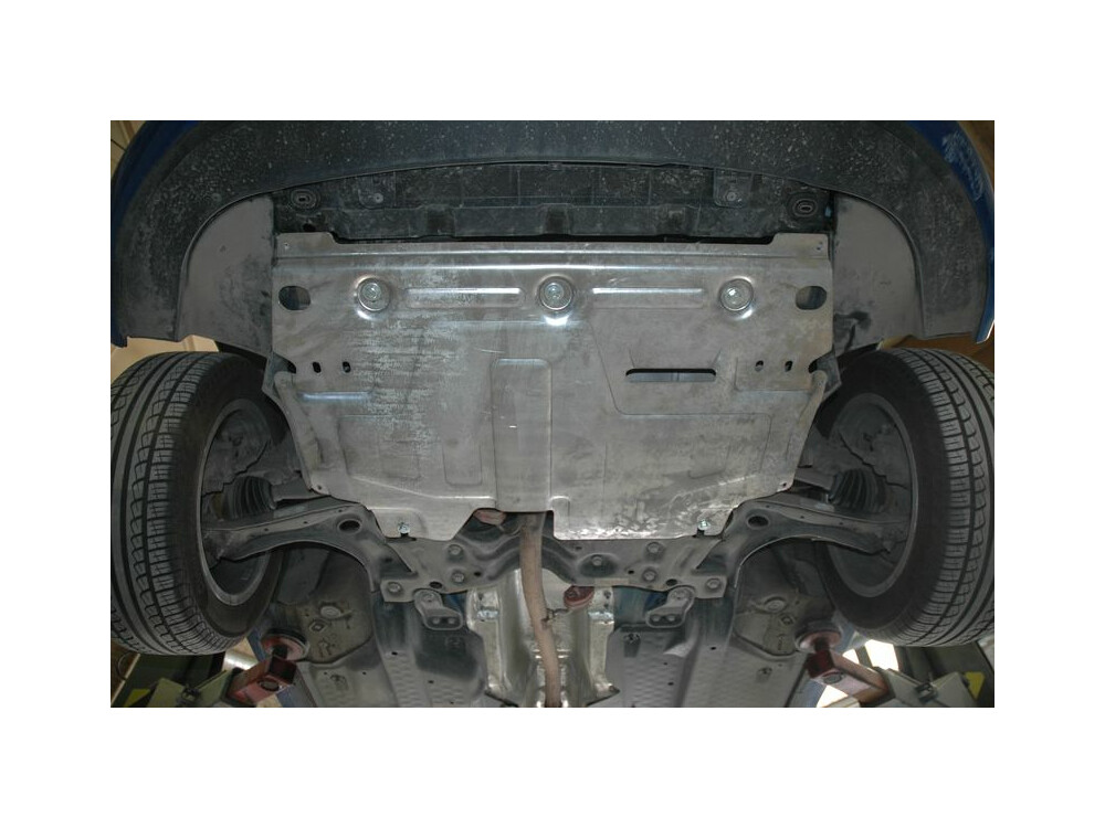Unterfahrschutz für Seat Ibiza 2013-, 4 mm Aluminium gepresst (Motor + Getriebe)