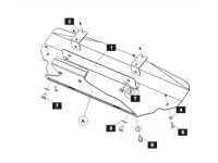 Unterfahrschutz für Suzuki Jimny, 5 mm Aluminium (Kühler)